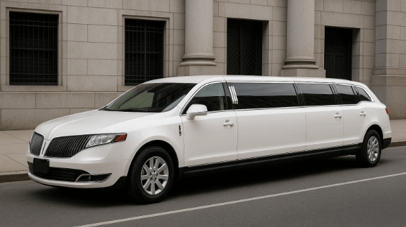 Exterior of Lincoln MKT Limousine in Atlanta