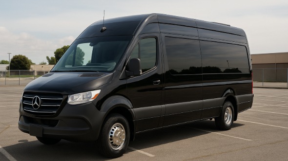 Exterior of Sprinter Limo in Mount Pleasant