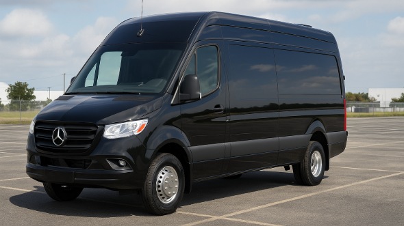 Exterior of Sprinter Limo in Nampa