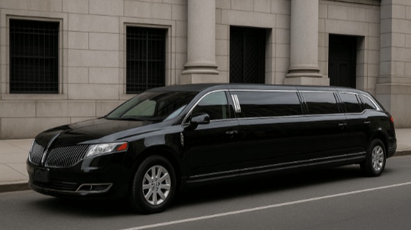 Exterior of Suburban Limousine in Albany