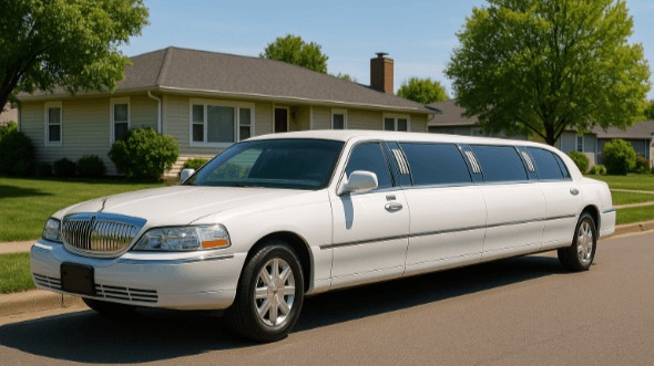 Exterior of Suburban Limousine in Sheboygan