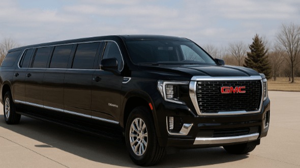 Exterior of Yukon Limo in Los Banos